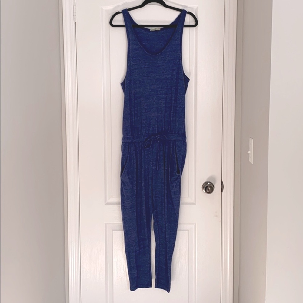 Gently used jumpsuit made by alternative earth.